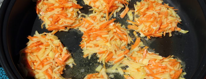 Carrot pancakes